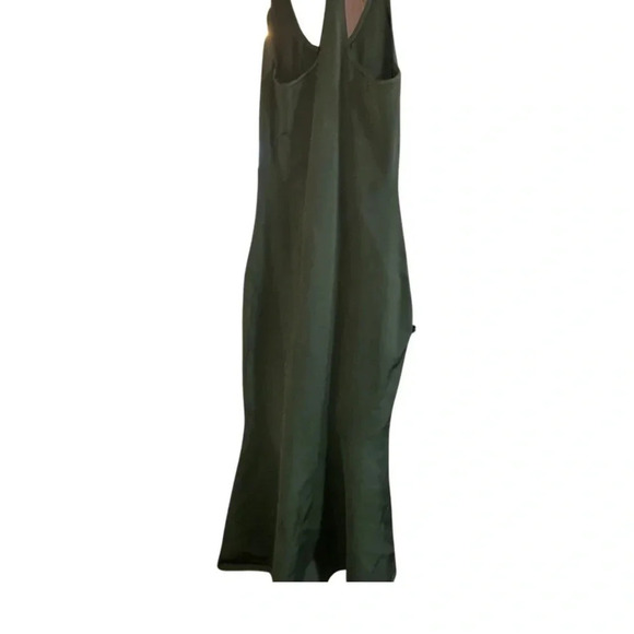Brandon Maxwell Racerback Bodycon Midi Dress Green Size Small - Picture 9 of 10